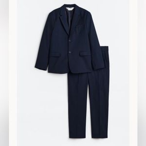 H&M boys suit navy